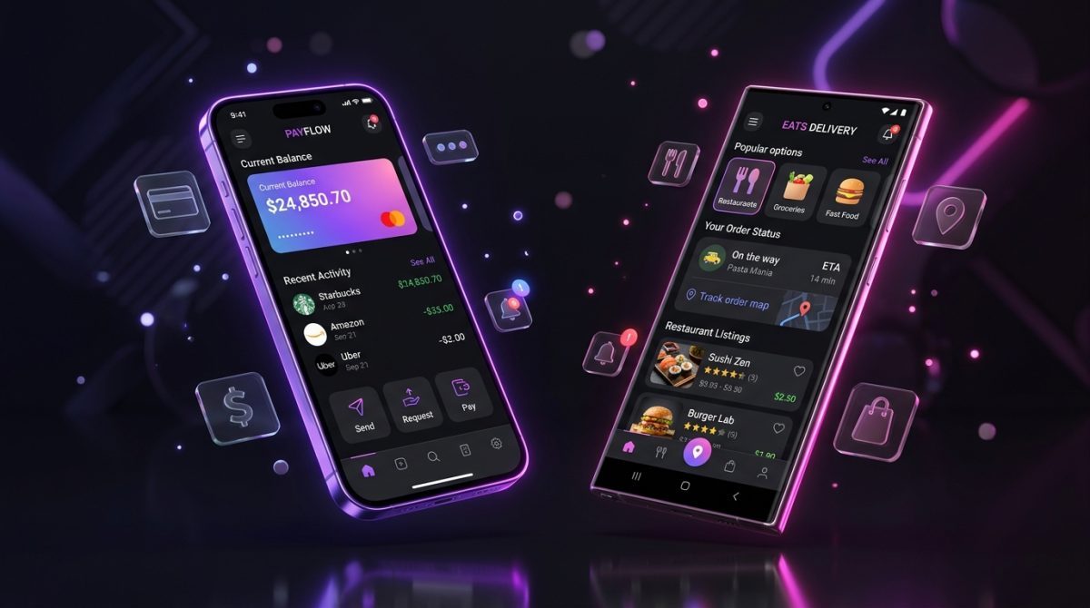 iOS and Android Mobile App Development UI UX Showcase by Digivate IT