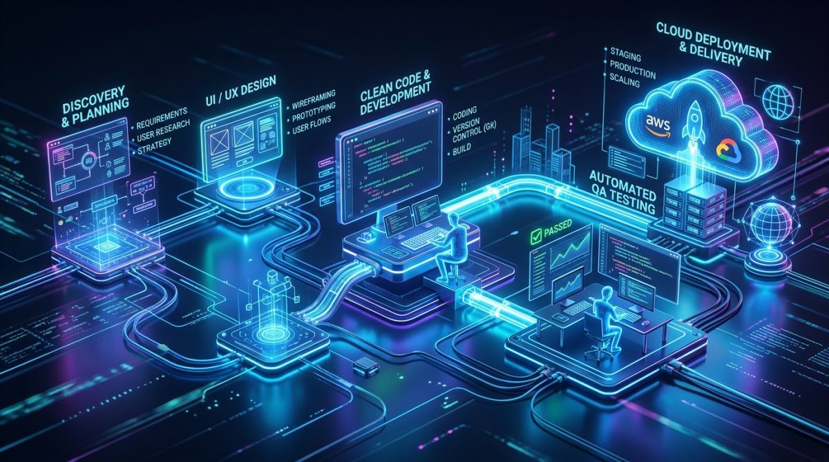 Mobile App Development Lifecycle & Engineering Pipeline