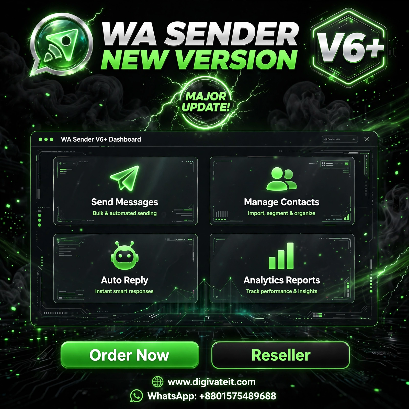WASender Version 6 - WhatsApp Marketing Software preview 3