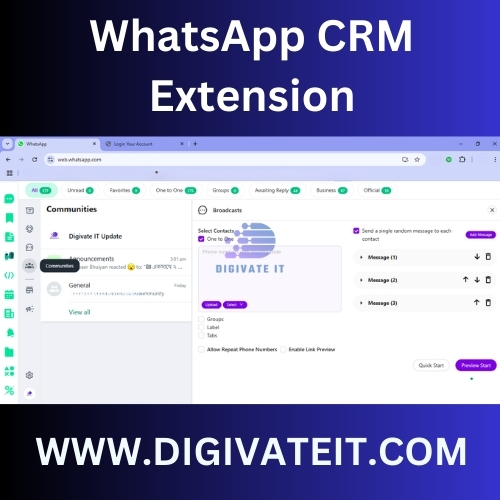 WhatsApp CRM Extension