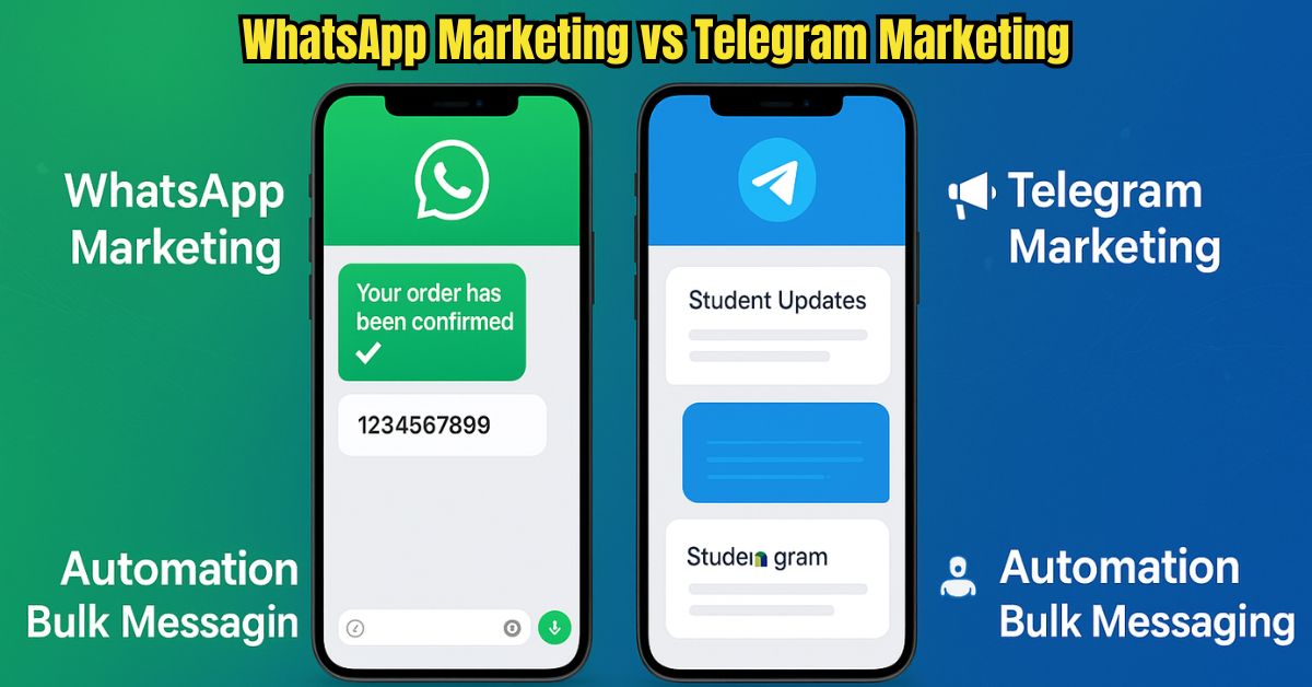 WhatsApp Marketing vs Telegram Marketing: Which Works Better for Your Business?
