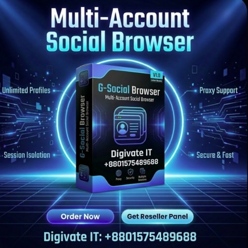 G-Social Browser Price in BD – Multi-Account Social Browser