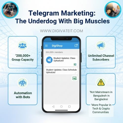 WhatsApp Marketing vs Telegram Marketing